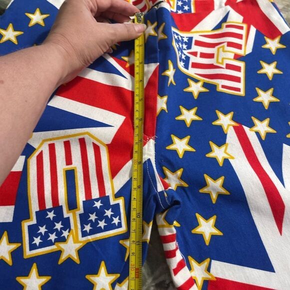 LILI ROSE flag pants with Union Jack design - made in USA - Picture 4 of 8